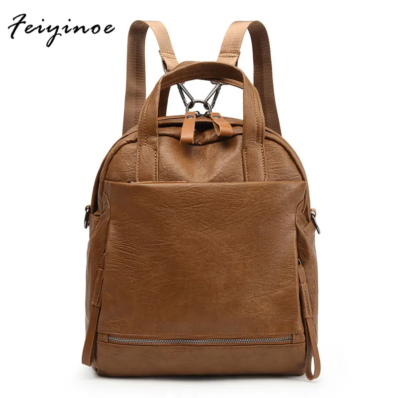 

Multifunctional Three Shoulder Bag 2019 Korean Version of the New Wild Backpack Large Capacity Fashion Bag