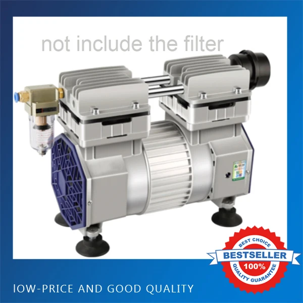 

55D/750D Electric Non oil Air Vacuum Pump 68.3l/min School Laboratory Air Conditioning Pump