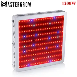 MasterGrow мощный 1200 Вт светодиодный светать Панель полный спектр 10 Группы Kit with200x6W чип для парниковых завод Вег расти /Блум