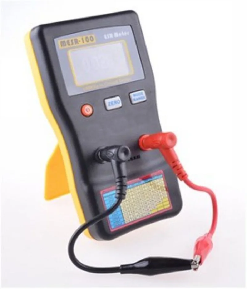 

Digital Display Automatic Range Electrolytic Capacitor ESR Meter Capacitance Internal Resistance MESR-100