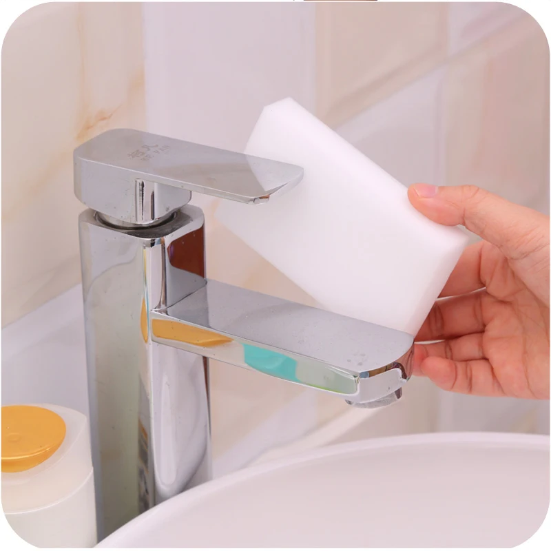 10 шт многофункциональная волшебная меламиновая губка Ластик для чистки кухонные губки для ванной комнаты 100x60x20 мм