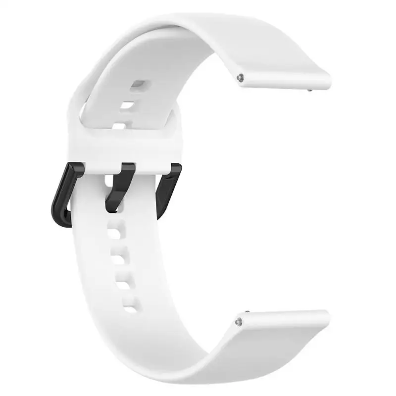 Силиконовый ремешок для наручных часов браслет ремешок для samsung Galaxy часы активное R500 S Frontier классический дизайн черный чистый Цвета