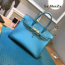 2017 fashion luxury brand runway head layer leather bag jacket high-end ladies handbag CL70230
