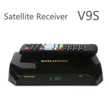 New Arrival 2pcs SOLOVOX V9S DVB-S2 HD Satellite Receiver Support USB Port WEB TV CCCAMD NEWCAMD Miracast IPTV Box Set Top Box