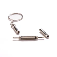 3 в 1 Мини многофункциональный брелок, четыре отвертка для очков, небольшой инструмент, комбинация для мобильного телефона, руководство по ремонту