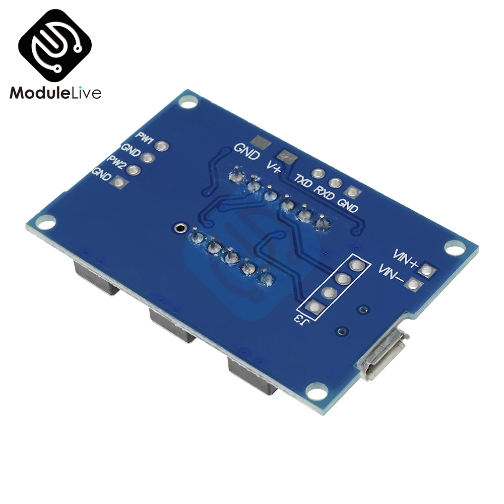 DC 5-30 в Micro USB 5 В мощность независимый генератор pwm 2 канала двойной способ цифровой светодиодный рабочий цикл импульсная частота Доска модуль