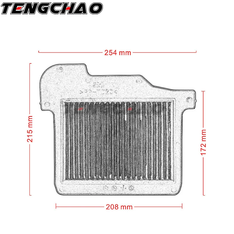 Мотоцикл высокого качества воздушный фильтр Воздухоочиститель для Yamaha mtmt09 MT 09 фильтр входящего воздуха очиститель