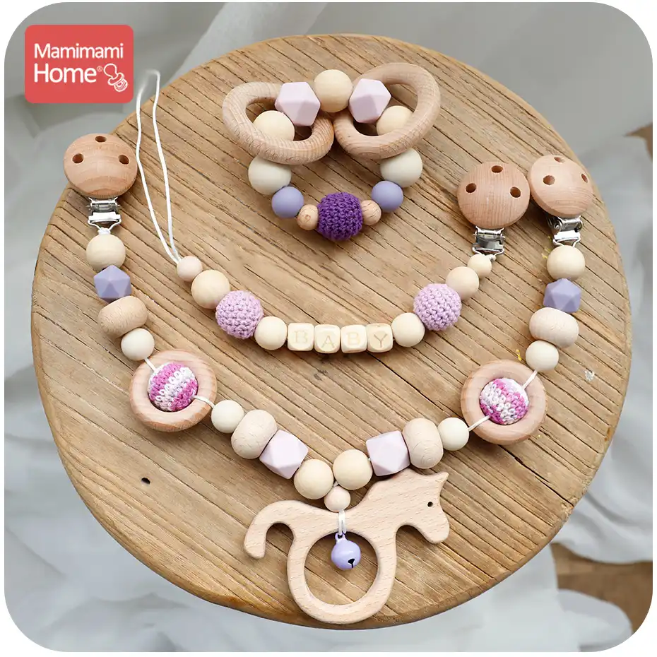 Mamimami Home Natural Beb/é Mordedor de silicona 10pcs Cuentas Koala Vistoso DIY Joyer/ía para la dentici/ón Enfermer/ía con Encanto Juguetes Montessori Regalos de nacimiento