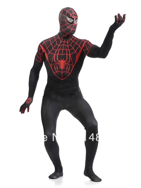 Стиль костюм Человека-паука спандекс костюм супергероя Зентаи костюм