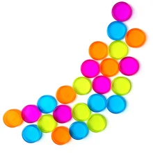 10 шт./партия, пластиковые кольца для переплета книг внутреннего диаметра, свободный блокнот со съемными листами, кольцо для офиса, школьные принадлежности, красочное круглое кольцо