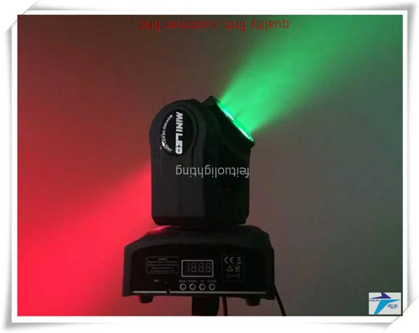 Диско 2 стороны луч движущийся головной свет 8X10 Вт светодиодный движущийся головной свет RGBW 4в1 светодиодный мини Lumiere сценическое мероприятие лампа