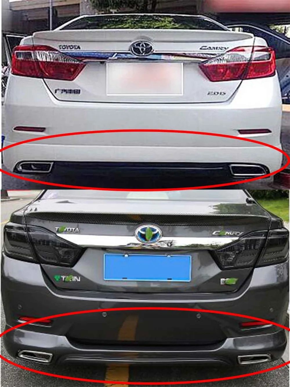 For toyota camry 2012 14 Rear Bumper Surround Body Spoiler Lip Modified-in Bumpers from Automobiles & Motorcycles on Aliexpress.com | Alibaba Group