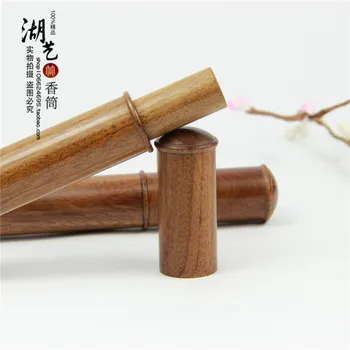 

African rosewood brief paragraph mouth pull joss stick cylinder aloes cone incense tube box censer teachers appliances wholesale