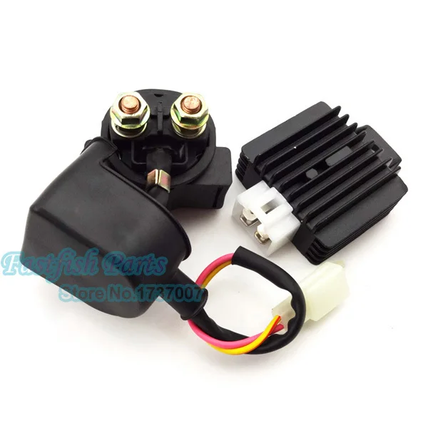 

Regulator Rectifier Solenoid Relay For 50cc 110cc 125cc Chinese Lifan Loncin ATV Quad Motorcycle