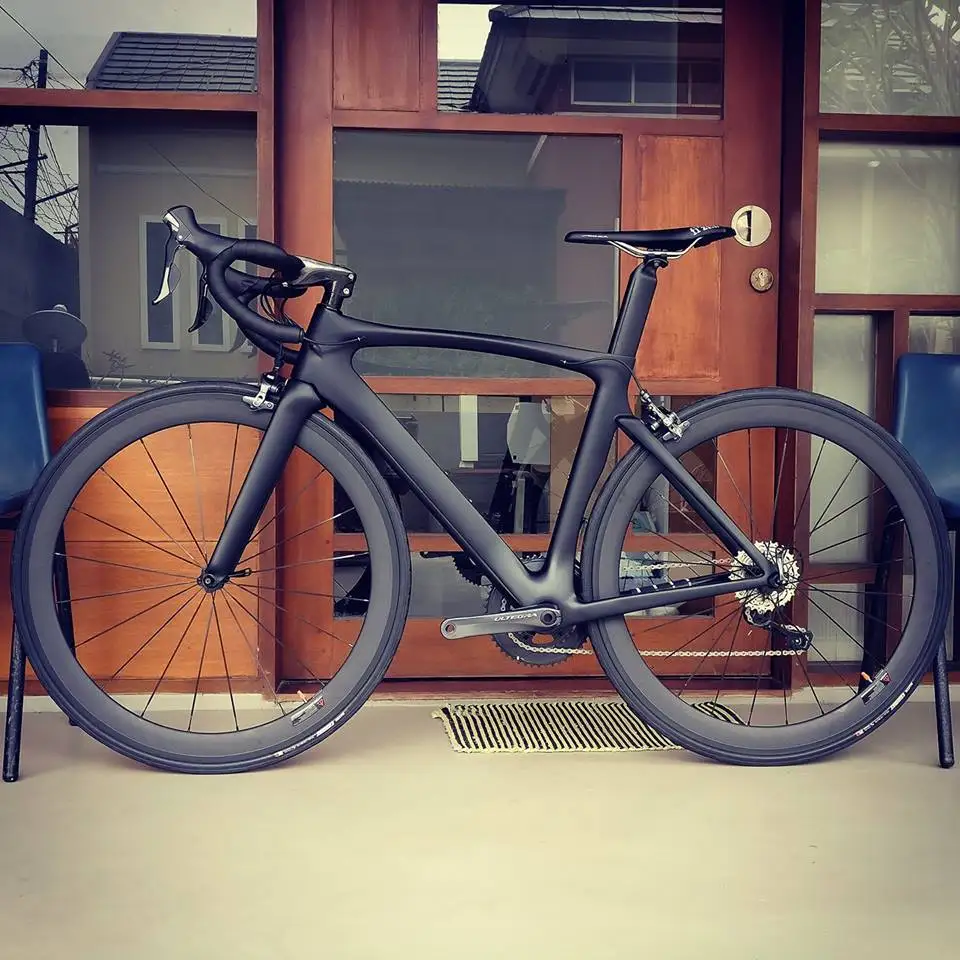 OEM 700C Carbon Fiber Road Bike Complete Bicycle Carbon Cycling