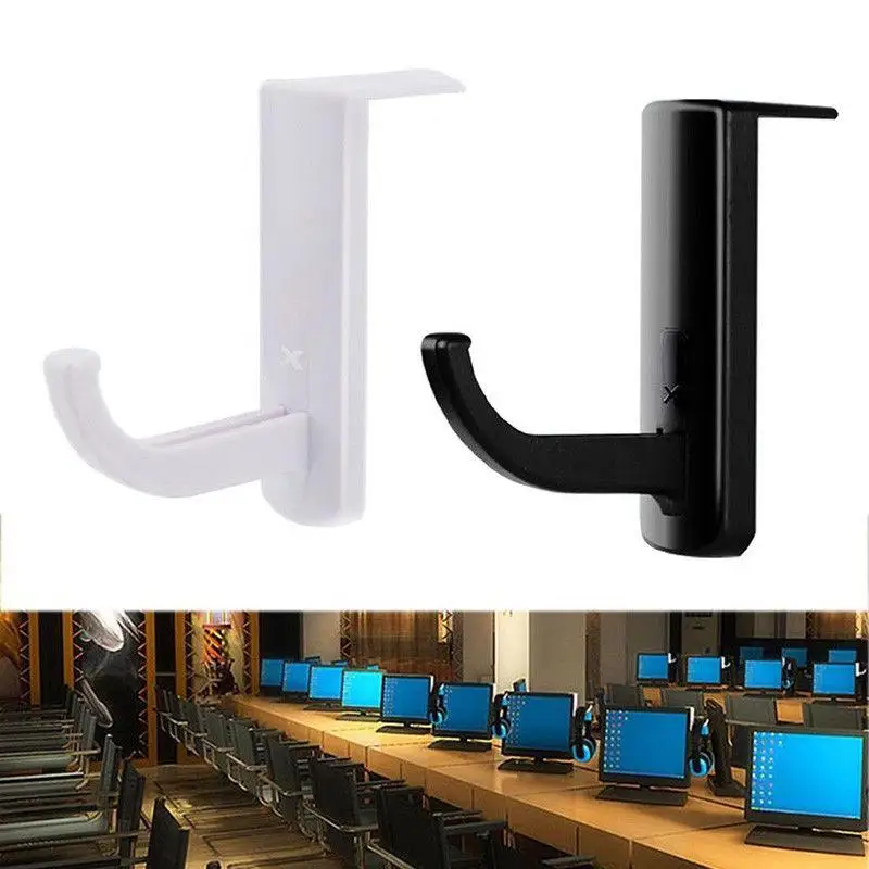 Yiwa Headphone Headset Hanger Holder Mount Rack for PC Display Monitor
