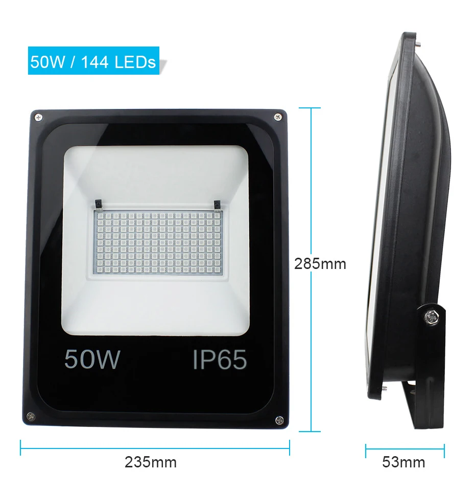 Mudando a Cor Escurecido ao ar Festa à Prova Luz de Inundação Exterior Pode Ser Livre Lâmpada Controle Remoto Holofote Ip65 Luzes Dwaterproof Água Rgb Led Luz 19 Cheap Holofotes