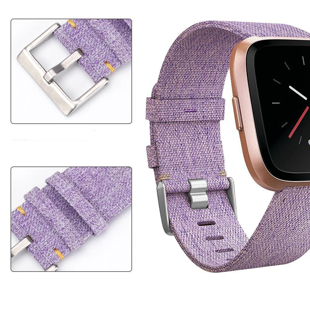 Smart Watch Band Strap For Fitbit Versa Sport bands Genuine leather wrist strap wristband Replacement Bracelet watchband belt (11)