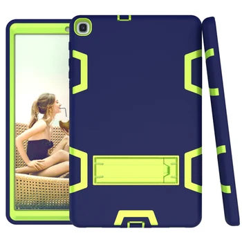 

For Samsung T515 Tablet Case Safe Shockproof Silicon Back Case Kids Hold Stand Back Cover for Samsung Galaxy Tab 10.1 2019 T510