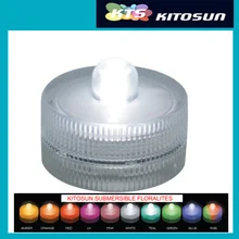 Китай Wholesale120 светодиодный s RGB Изменение цвета украшение стооа, кристаллы Декор Долговечные батареи светодиодные лампы; погружение