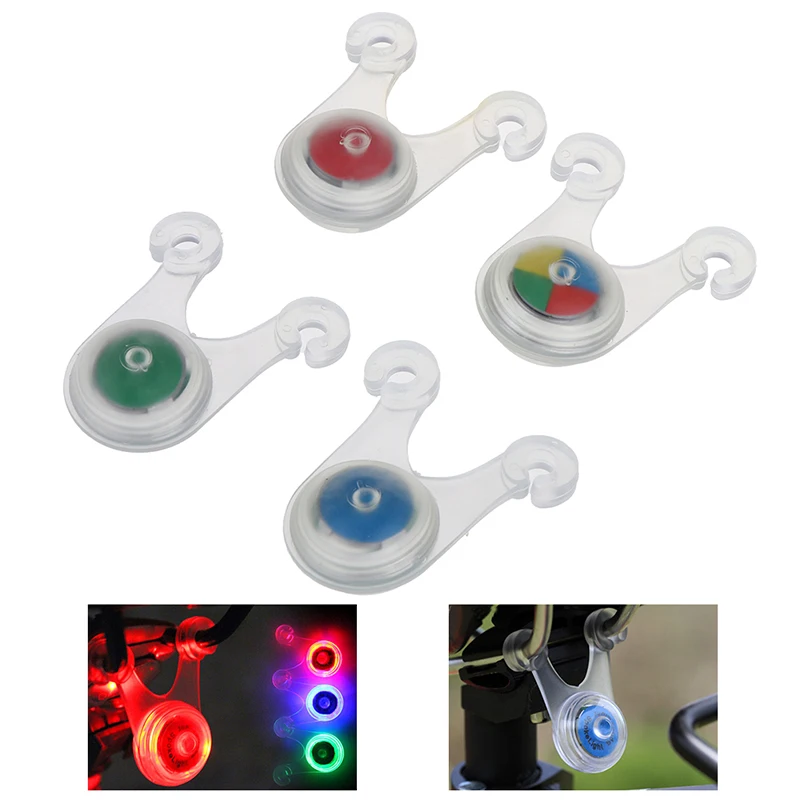 

LED Warning Lights Frog Hanging Lamp Case Phone Case Taillight Silicone Bike Light For Bicycle Cycling Balls Tail Light