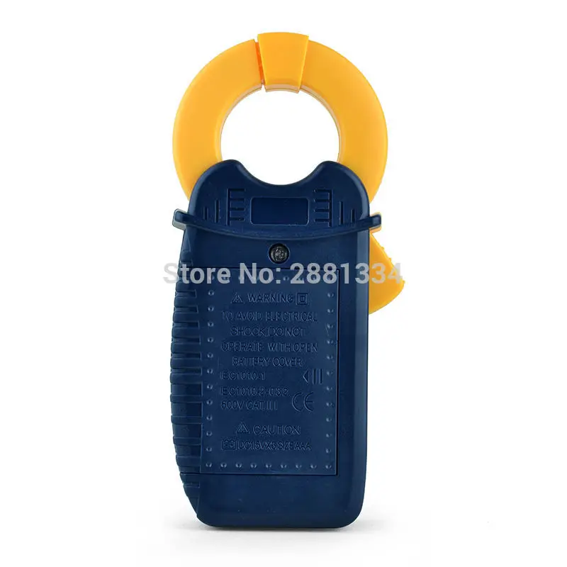 A3399 Digital LCD Clamp Multimeter Meter Current ACDC Voltage Resistance Capacitance Frequency Temperature Tester Detection (2)