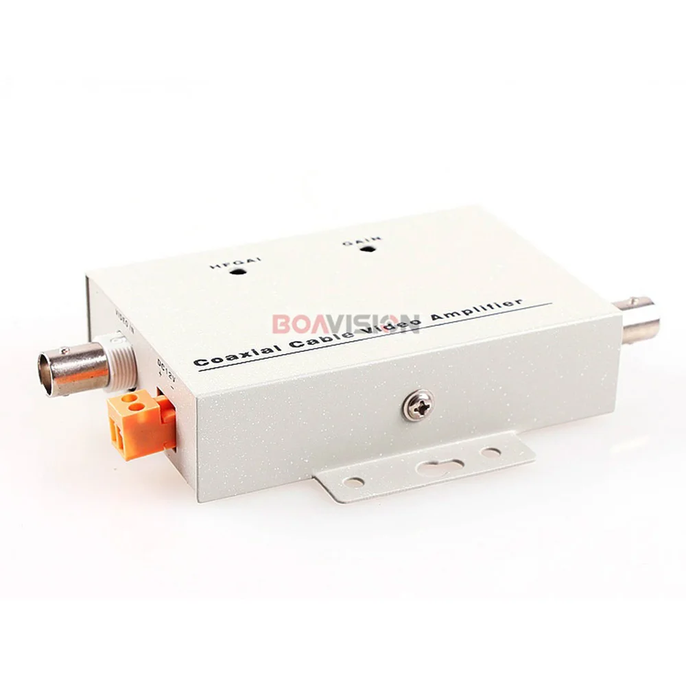 Coaxial Cable Video Amplifier CCTV Signal Booster BNC Balun Connectors Coaxial Cable Video Amplifier CCTV Signal Booster BNC Balun Connectors
