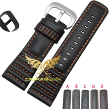 Ремешок для часов 28 мм Новые Мужские гладкие натуральные кожаные браслеты для часов Ремешок Браслеты для s-e-v-e-n f-r-i-d-a-y часы