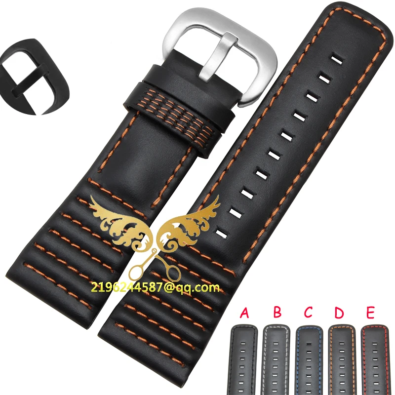 Aliexpress.com : Buy Watch band 28mm New Mens Smooth Genuine Leather