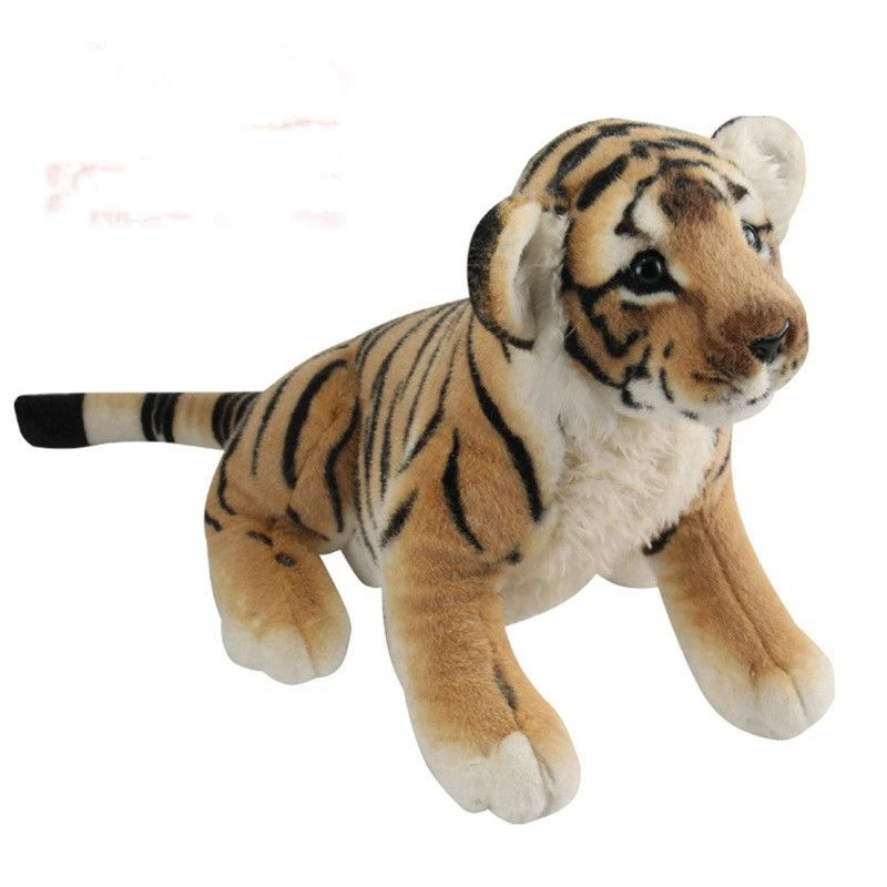 Мягкие чучела животных Тигр Плюшевые игрушки Подушка животного льва Peluche Kawaii