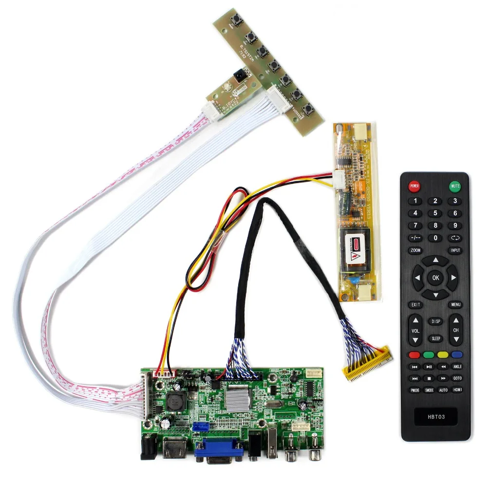 

HDMI VGA 2AV USB Audio LCD Controller Board for 17"LP171WP5 N170C2 1440x900 LCD