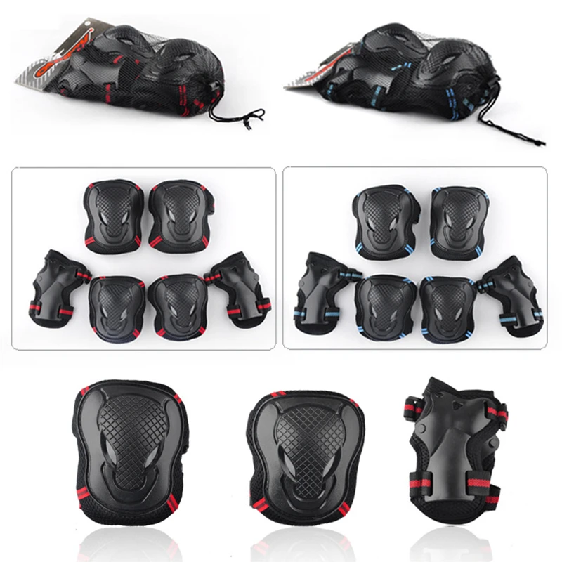 

Sports Safety LKP Knee Elbow Wrist Protective Suit Pads for SEBA Skating Skateboard Scooter Kids Adults Anti-knock Guard Pad