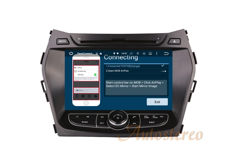 Discount New Android7.1 Car CD DVD Player AutoStereo Unit GPS Navigation For Hyundai IX45 Santa Fe 2012+ Multimedia Stereo Auto Headunit 17