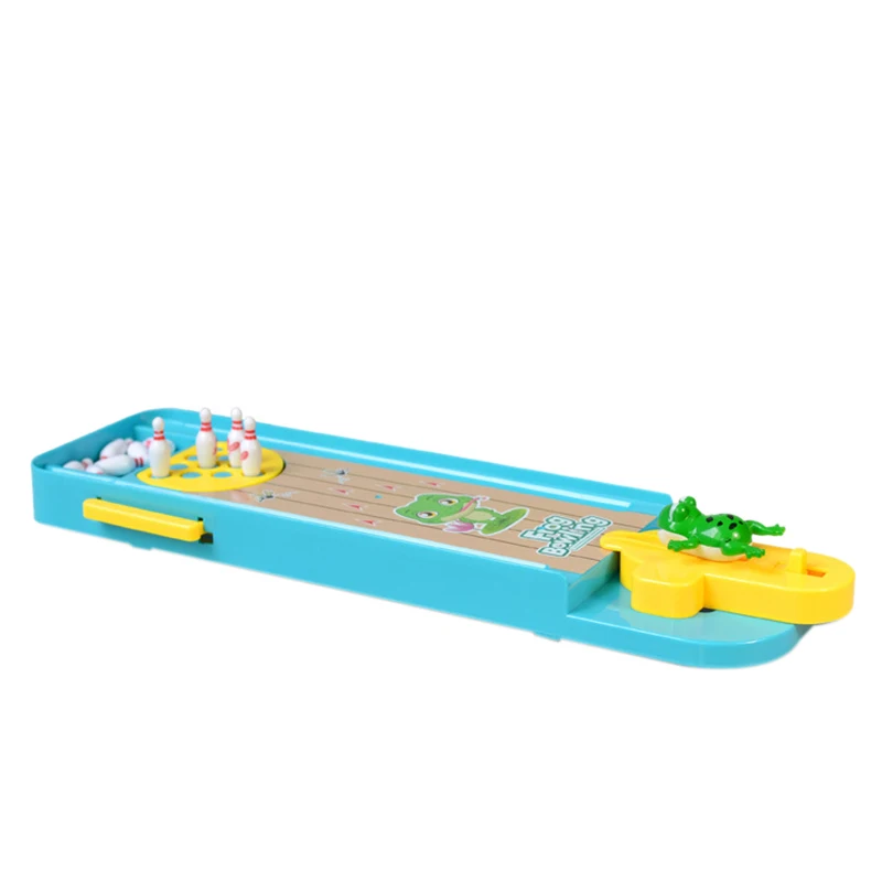 

Kids Mini Desktop Bowling Game Toy Funny Indoor Parent-Child Interactive Table Sports Game Toy Bowling Educational Gift