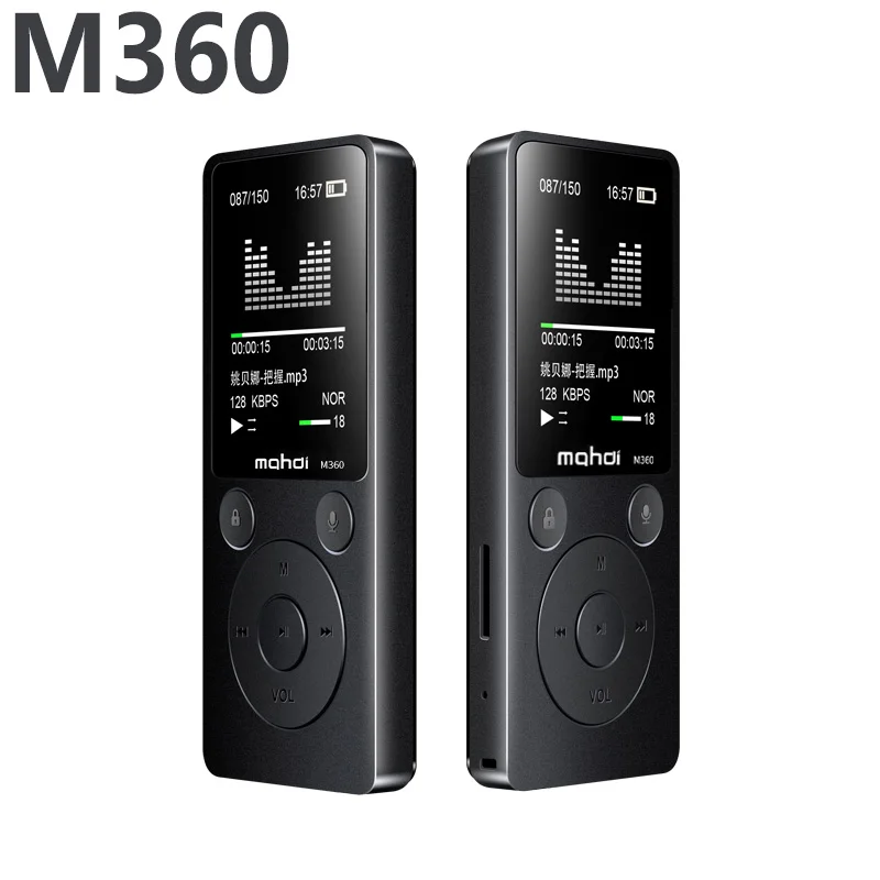 Новый MP3 музыкальный плеер 1 8 &quotэкран Гб Встроенный динамик металлический корпус