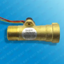Расходомер воды расходомер топлива Датчик Холла Датчик потока Индуктивный переключатель счетчик индикатор G1/2 DN15mm 1-30L/min DC4.5V-18V