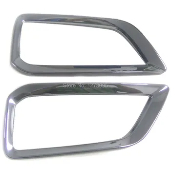 

For 2018 Hyundai Kona ABS Chrome Front Fog Lights Cover Front Fog Lamp Lights Frame Cover Trim Exterior Car Styling Accessories