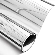40 x 100 cm One Way Mirrored Window Film Solar Reflective glass sticker Silver Layer Tint Room Building Decor mirror film film tint solar gold silver mirror effect for window building vlt 15% 1 52mx30m 5ftx100ft