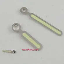 Parnis классические винтажные брендовые новые серебристые с зеленым краем для UNITAS fit 6497 6498 мужские часы для движения