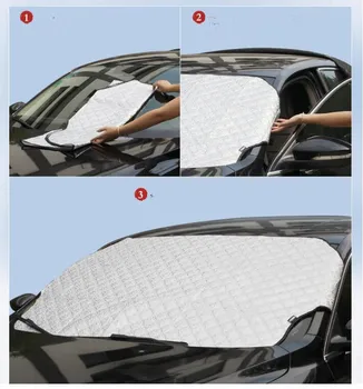 

Car Covers Sunshade Accessories for kia ceed volkswagen passat b6 honda hornet mini cooper r56 vw golf 4 gti Car styling