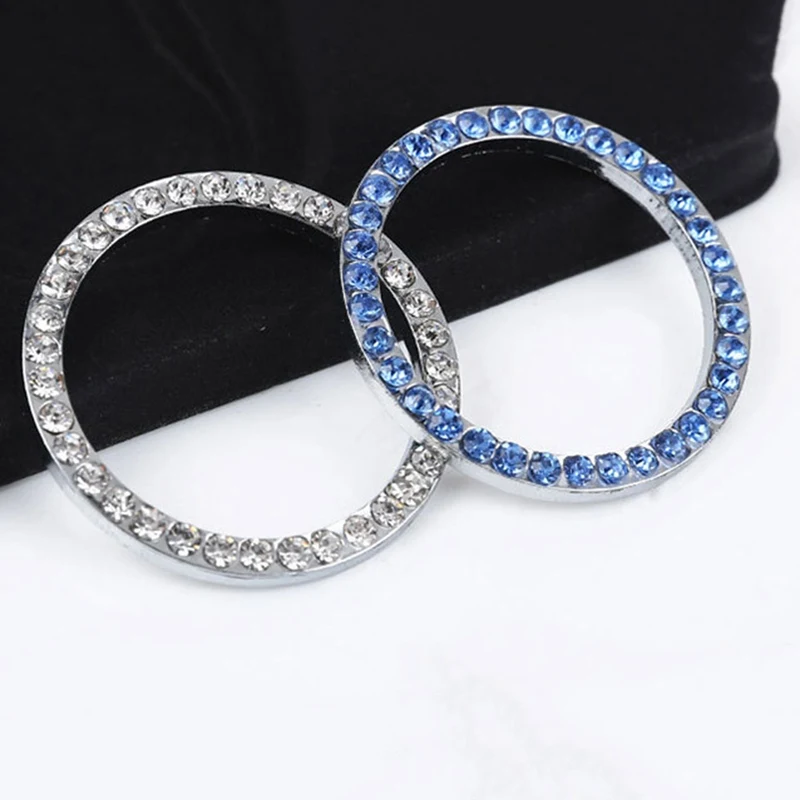 Машина заводится кнопка включения декоративная Bling аксессуары со стразами