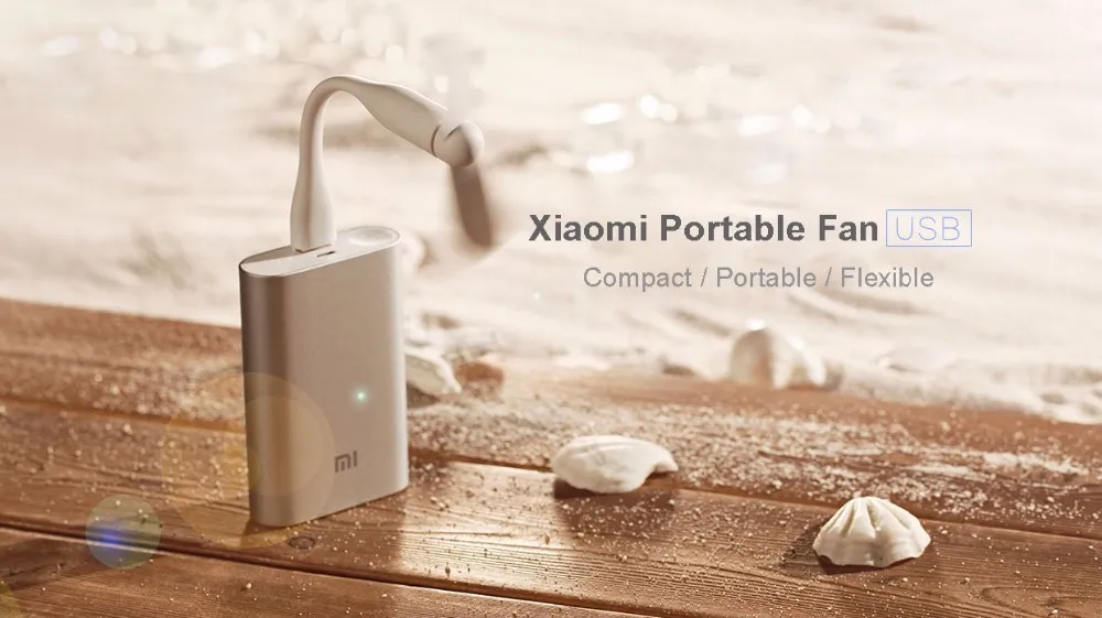 Новинка XiaoMi Mijia мини вентилятор+ гибкий портативный USB вентилятор для Pover Bank ноутбука XiaoMi Быстрая