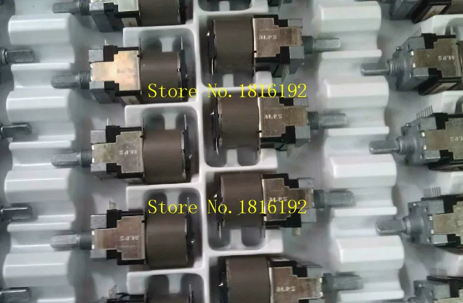 ALPS motor potentiometer B100K X2 axis length 20MMaxisaxis motor