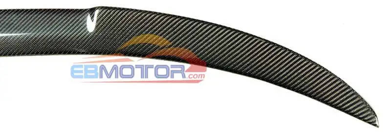 Real carbon fiber V style trunk spoiler for BMW 3-Series F30 F80 M3 4D Sedan 2012UP