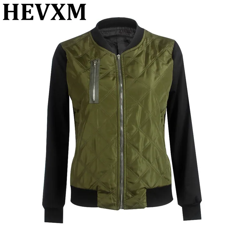 Hevxm/2017 Размеры S-3XL женщины хлопок Мягкий Курточка бомбер осень-зима теплая