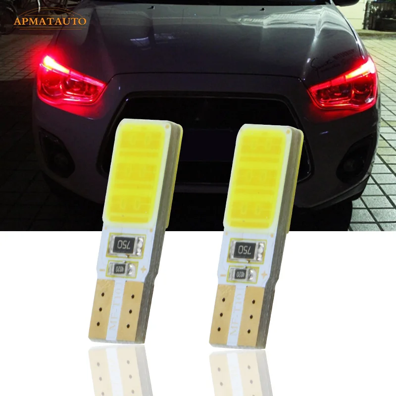 2 шт. мощные светодиодные лампы T10 W5W для габаритных огней Mitsubishi Asx|power samsung|power ledpower s