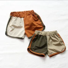 Детские шорты для девочек, корейская детская одежда для девочек, летняя одежда для маленьких девочек, модные шорты