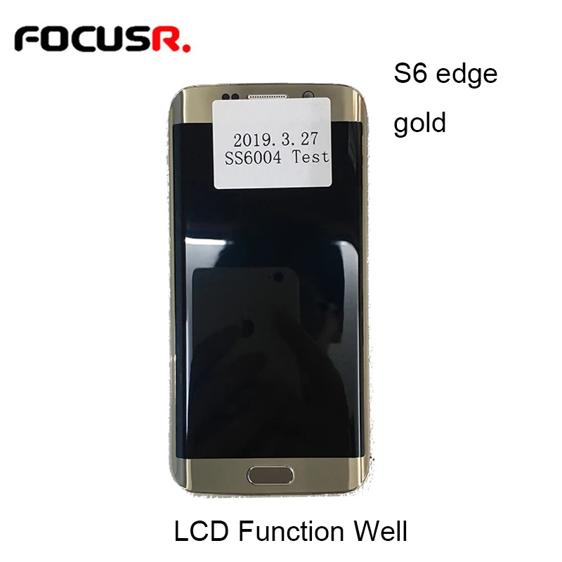 

New Samsung S6 Edge G 925 LCD Display Digitizer Screen With Frame Touch Panel Sensor Assembly