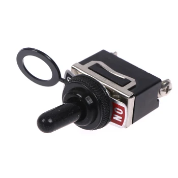 

1PC SPST 2Pin Car Boat 15A 250V ON/OFF Rocker Toggle Switch+Waterproof Boot