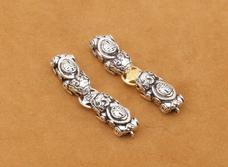 silver-pixiu-bead006k